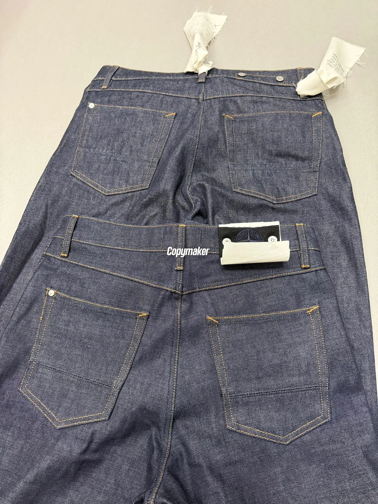 【預售】【過驗】STONE ISLAND 26SS 原漿原牛丹寧牛仔褲長褲工裝褲 直筒 原色