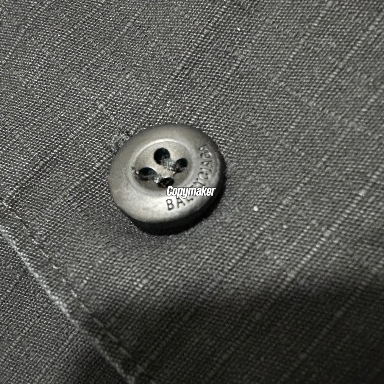 【預售】【福利回饋】巴黎 BLC 24FW 小標刺繡logo 水洗多口袋工裝夾克外套襯衫 黑色