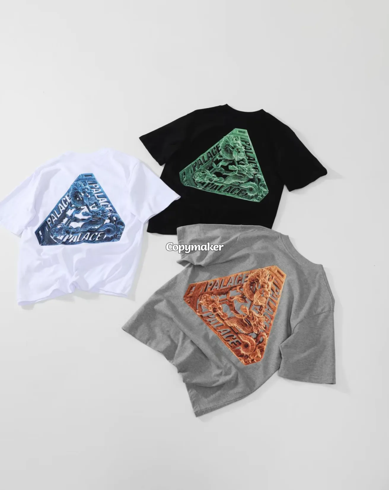 【預售】PALACE 26SS 南華足球俱樂部 香港限定 神龍後背大印花 短袖T恤 三色