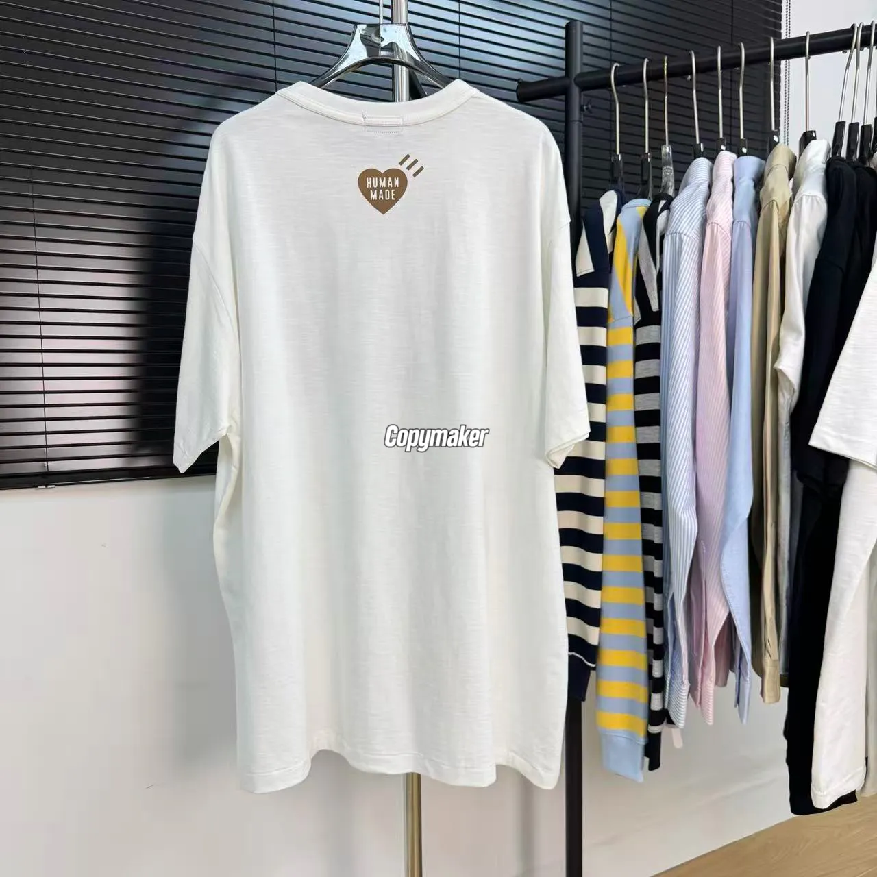【預售】Human Made 26SS 日本神戶開業限定 公牛動物j印花 竹節棉 短袖T恤 黑/白