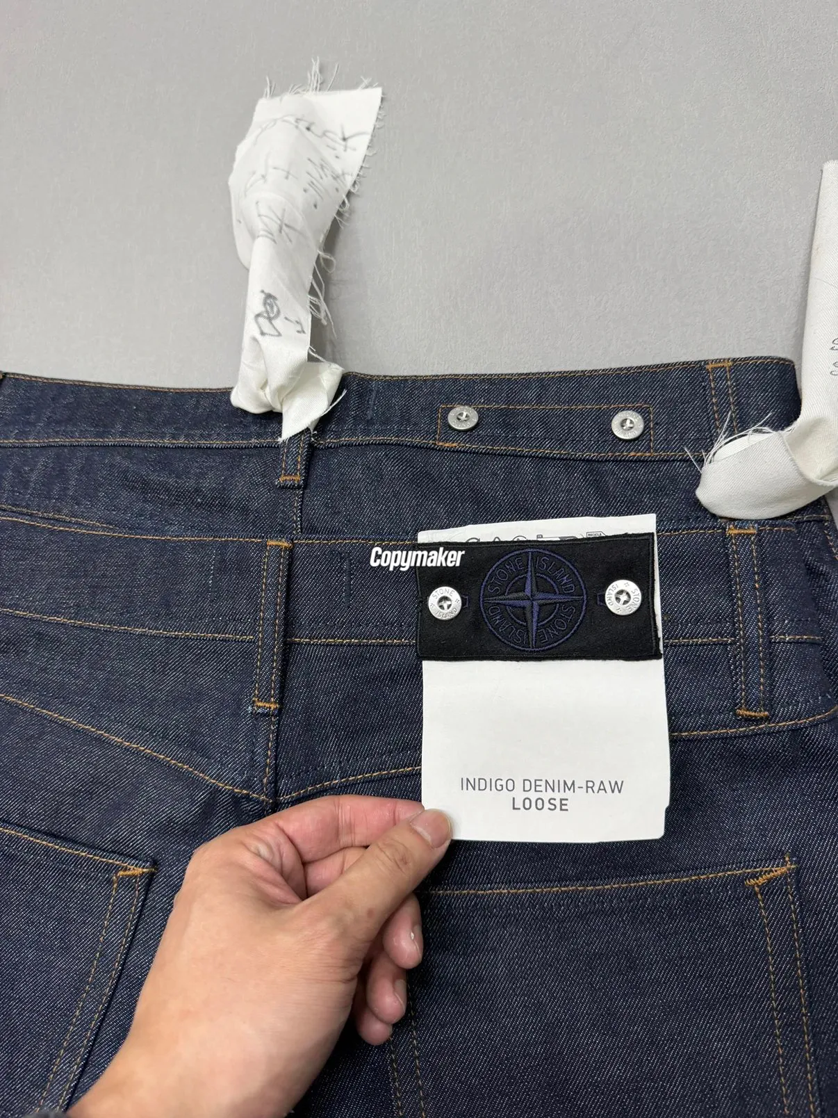 【預售】【過驗】STONE ISLAND 26SS 原漿原牛丹寧牛仔褲長褲工裝褲 直筒 原色