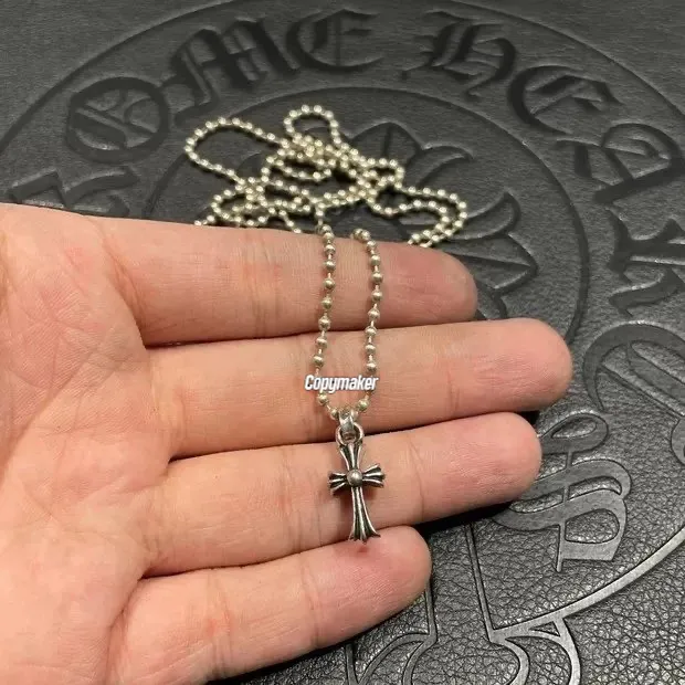 【預售】【過驗】Chrome Hearts babyfat 純銀十字架 經典款項鍊吊墜 CH克羅心 滿鑽訂製