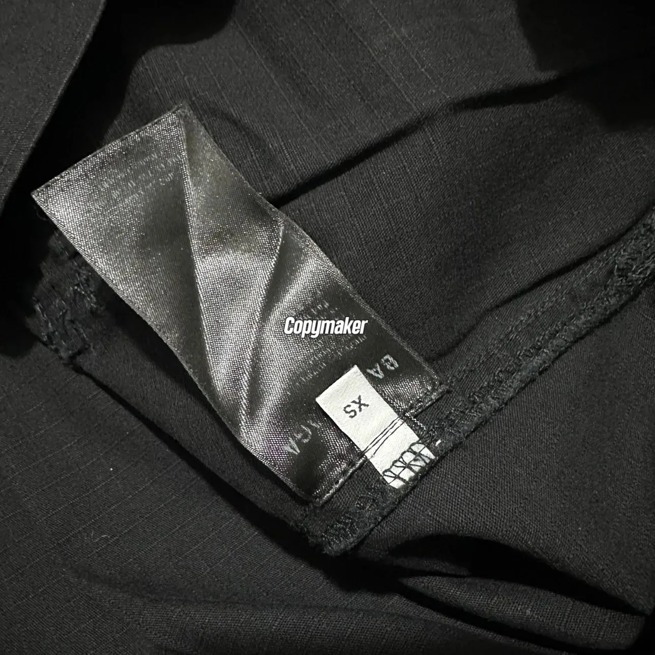 【預售】【福利回饋】巴黎 BLC 24FW 小標刺繡logo 水洗多口袋工裝夾克外套襯衫 黑色