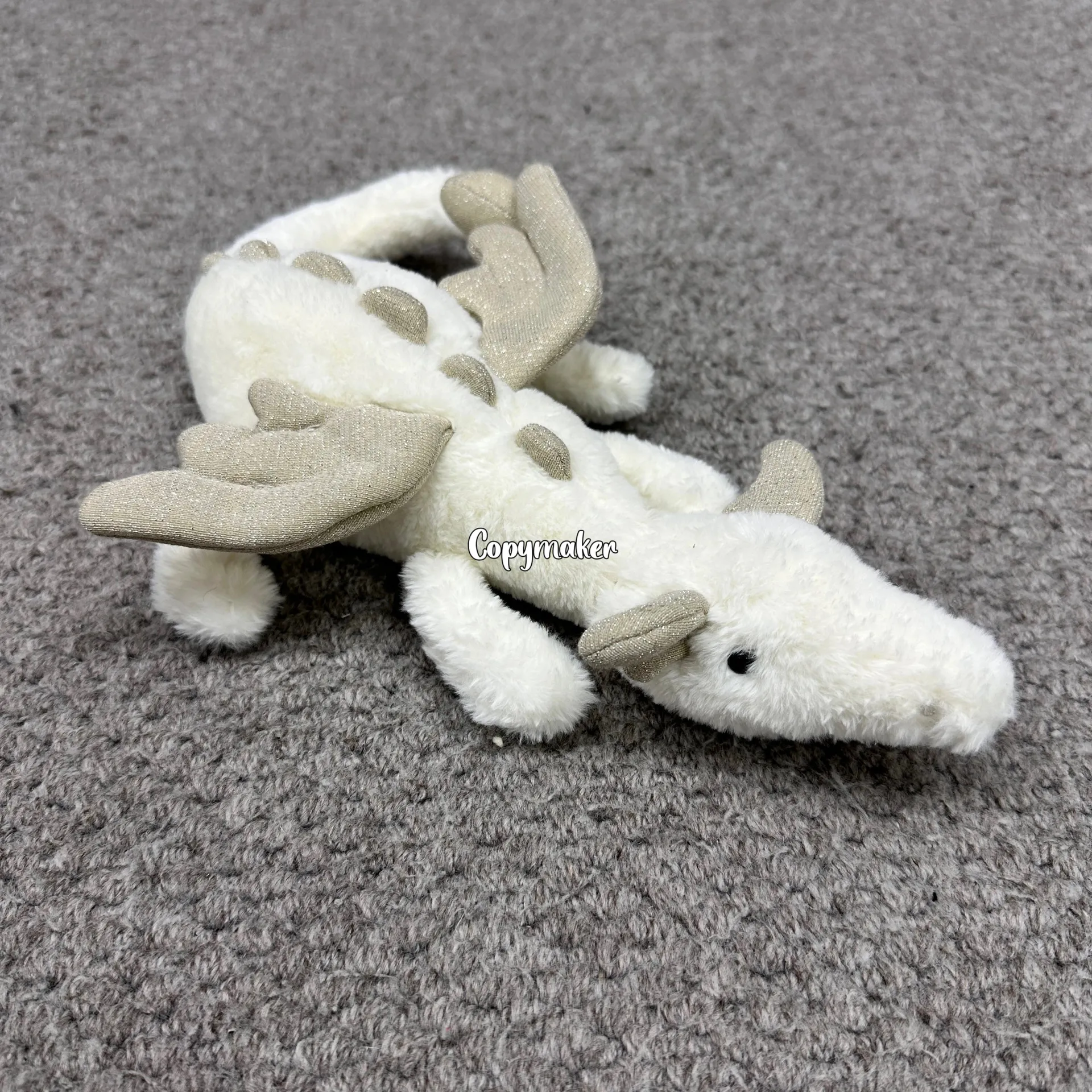 【現貨】【過驗】Jellycat Malachy Dragon 神話動物系列 雪龍白龍 安撫玩偶娃娃 26cm