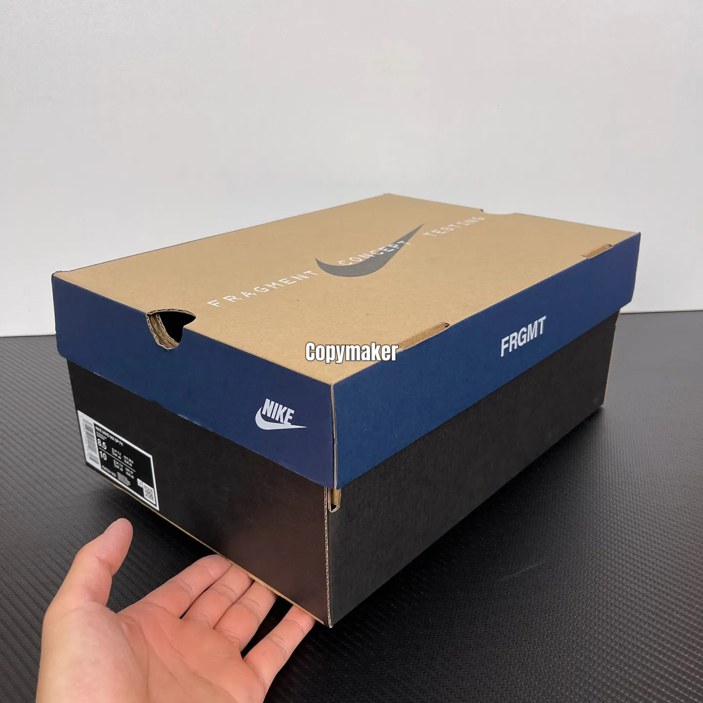 【預售】 NK x Fragment Design Mind 002 復古減震漸層 慢跑鞋休閒鞋運動鞋 黑色/灰色
