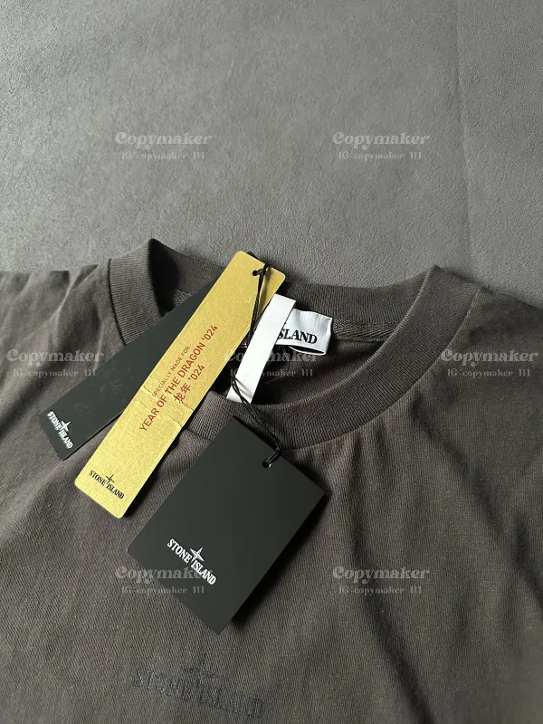 【現貨】STONE ISLAND 24SS 石頭島 龍年系列限定款 神龍發泡印花 短袖T恤