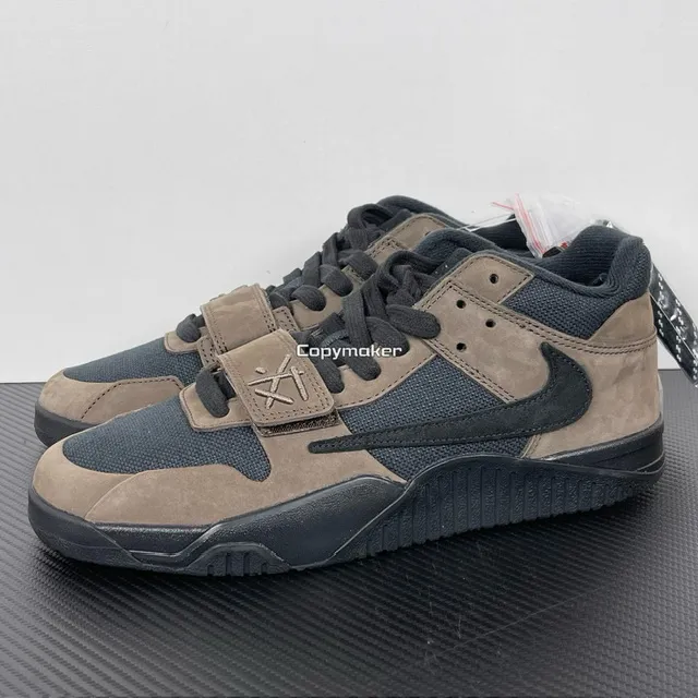 【預售】【新品優惠】Travis Scott x Jordan Jumpman Jack “Mocha” 聯名 復古籃球鞋休閒鞋 黑棕摩卡 倒鉤
