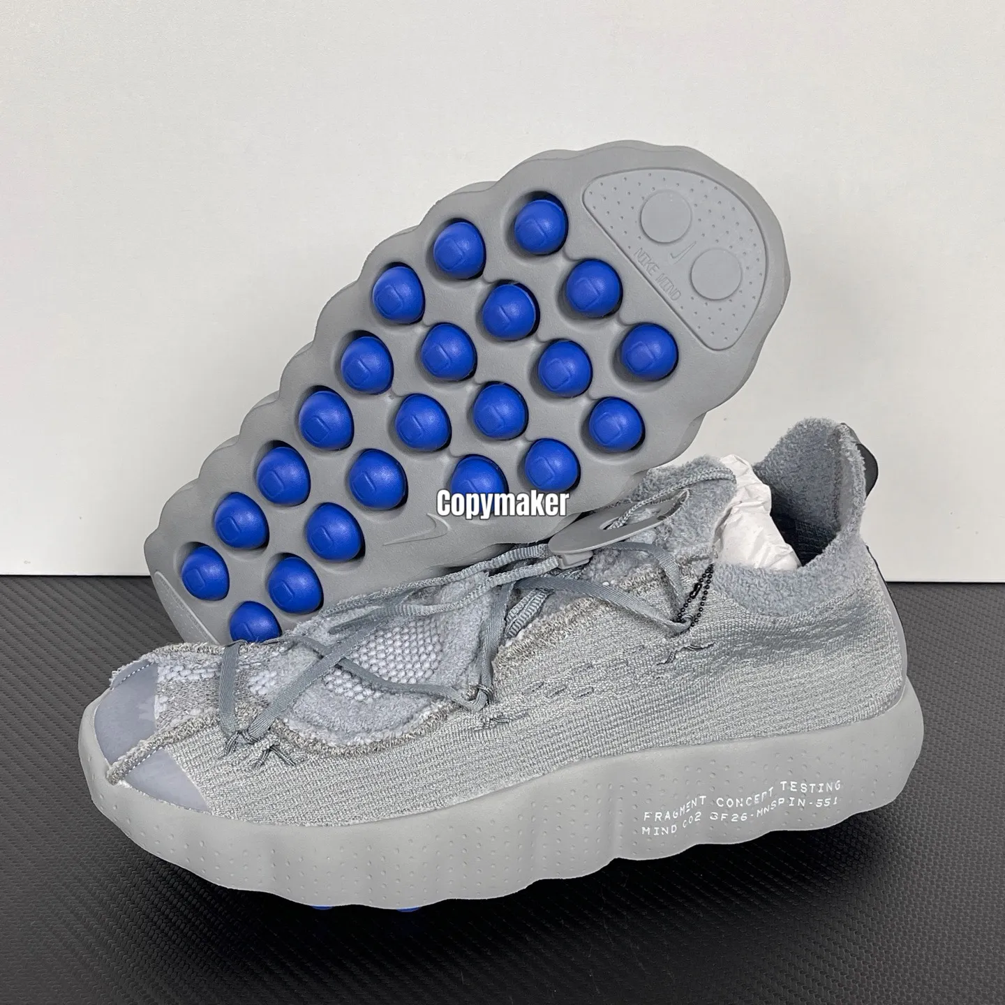 【預售】 NK x Fragment Design Mind 002 復古減震漸層 慢跑鞋休閒鞋運動鞋 黑色/灰色