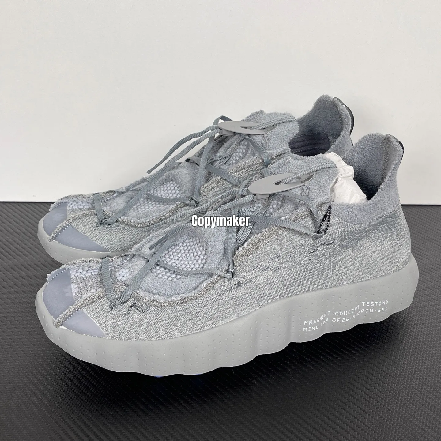 【預售】 NK x Fragment Design Mind 002 復古減震漸層 慢跑鞋休閒鞋運動鞋 黑色/灰色