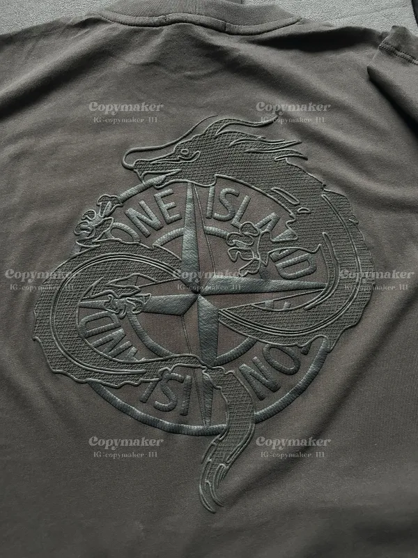 【現貨】STONE ISLAND 24SS 石頭島 龍年系列限定款 神龍發泡印花 短袖T恤