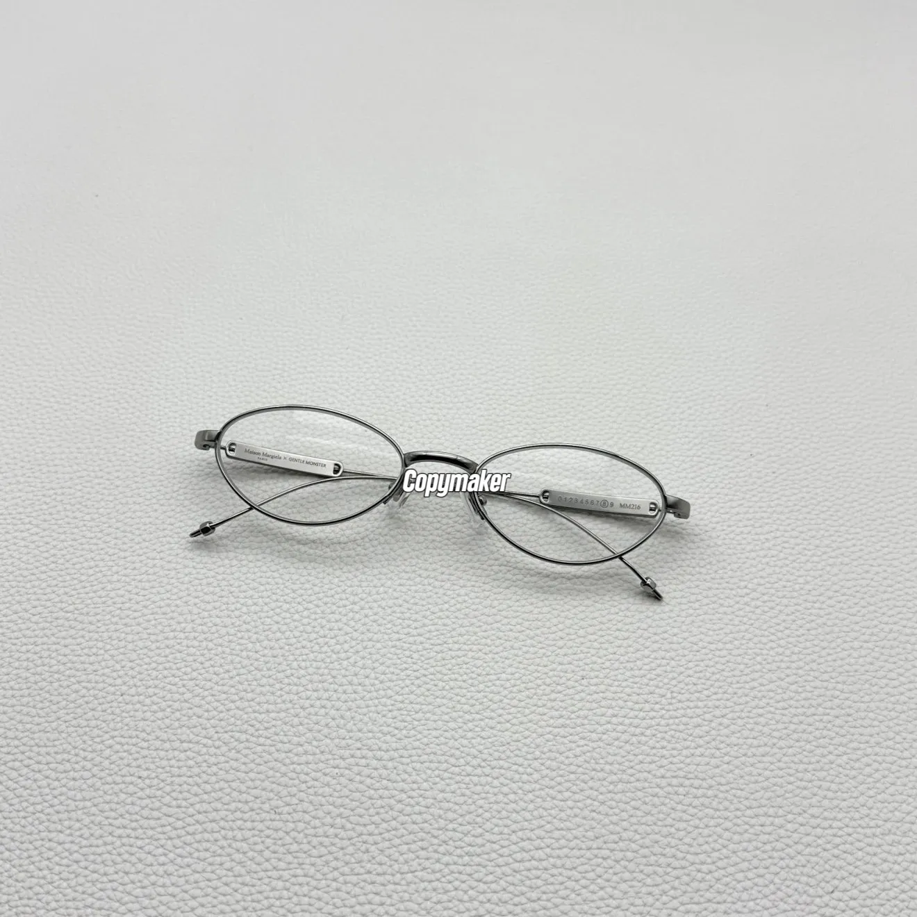 【現貨】【過驗】GENTLE MONSTER x Maison Margiela 聯名 MM216 鈦框平光眼鏡 鏡框 GM 馬吉拉