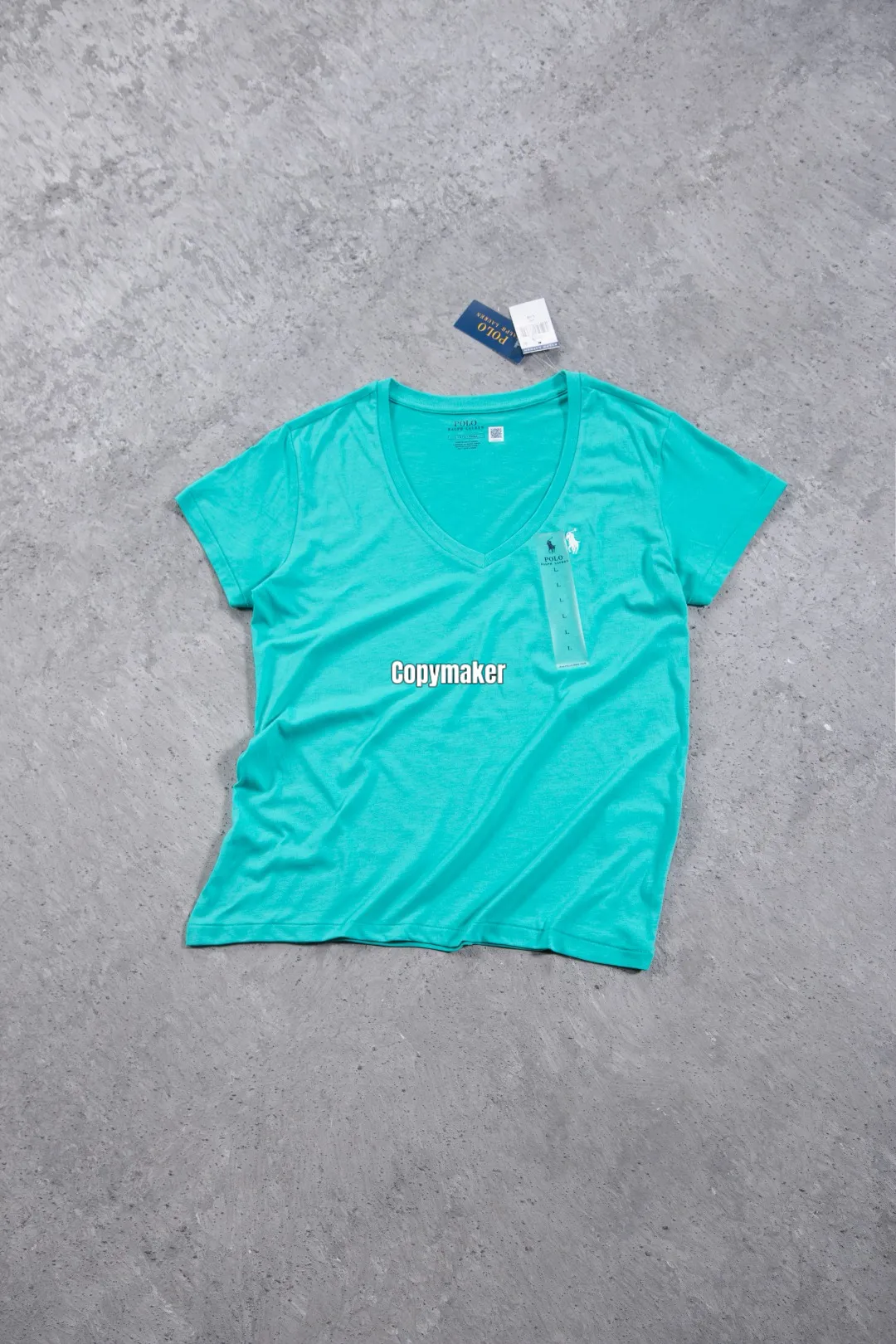 【618新品】Ra1ph Lauren Polo 小馬刺繡 簡約素色 V領短袖T恤 女款 六色
