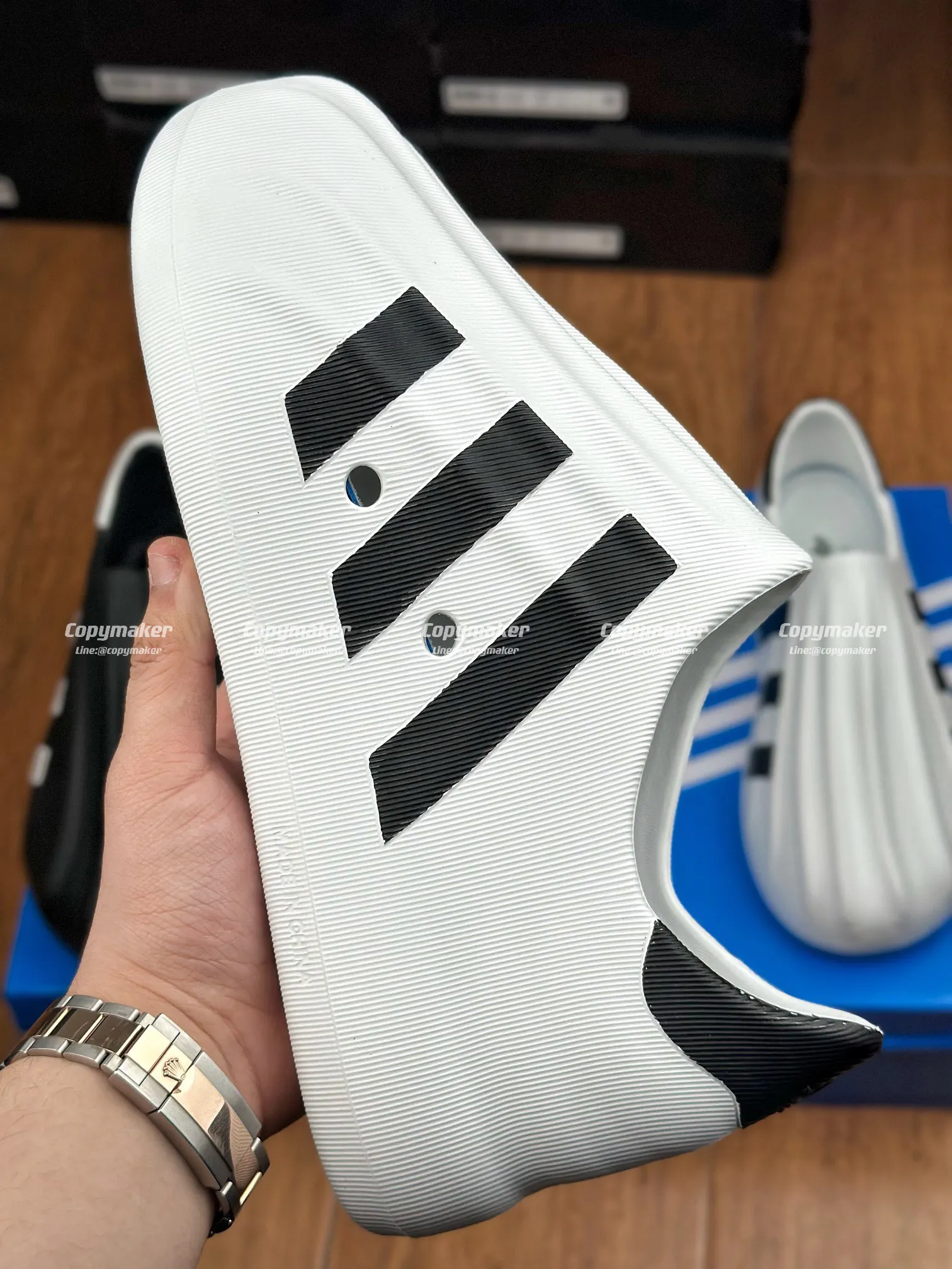 【預售】AD Adiform Superstar 貝殼頭 洞洞鞋 拖鞋 休閒鞋