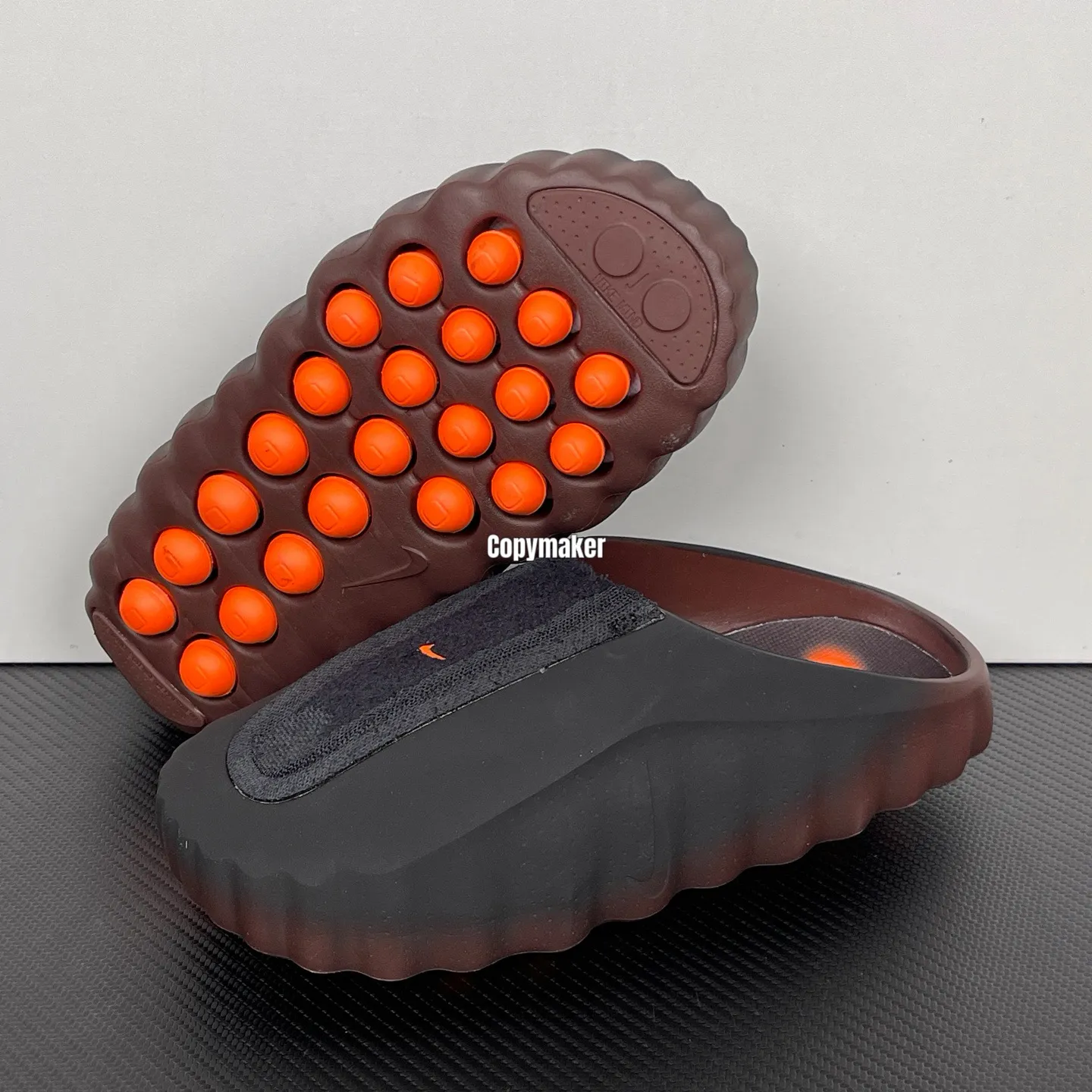 【618新品】 NK Mind 001 復古減震 包頭拖鞋懶人鞋休閒鞋運動鞋 米白/銅蝕棕橙