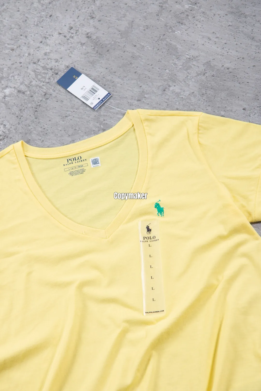 【618新品】Ra1ph Lauren Polo 小馬刺繡 簡約素色 V領短袖T恤 女款 六色