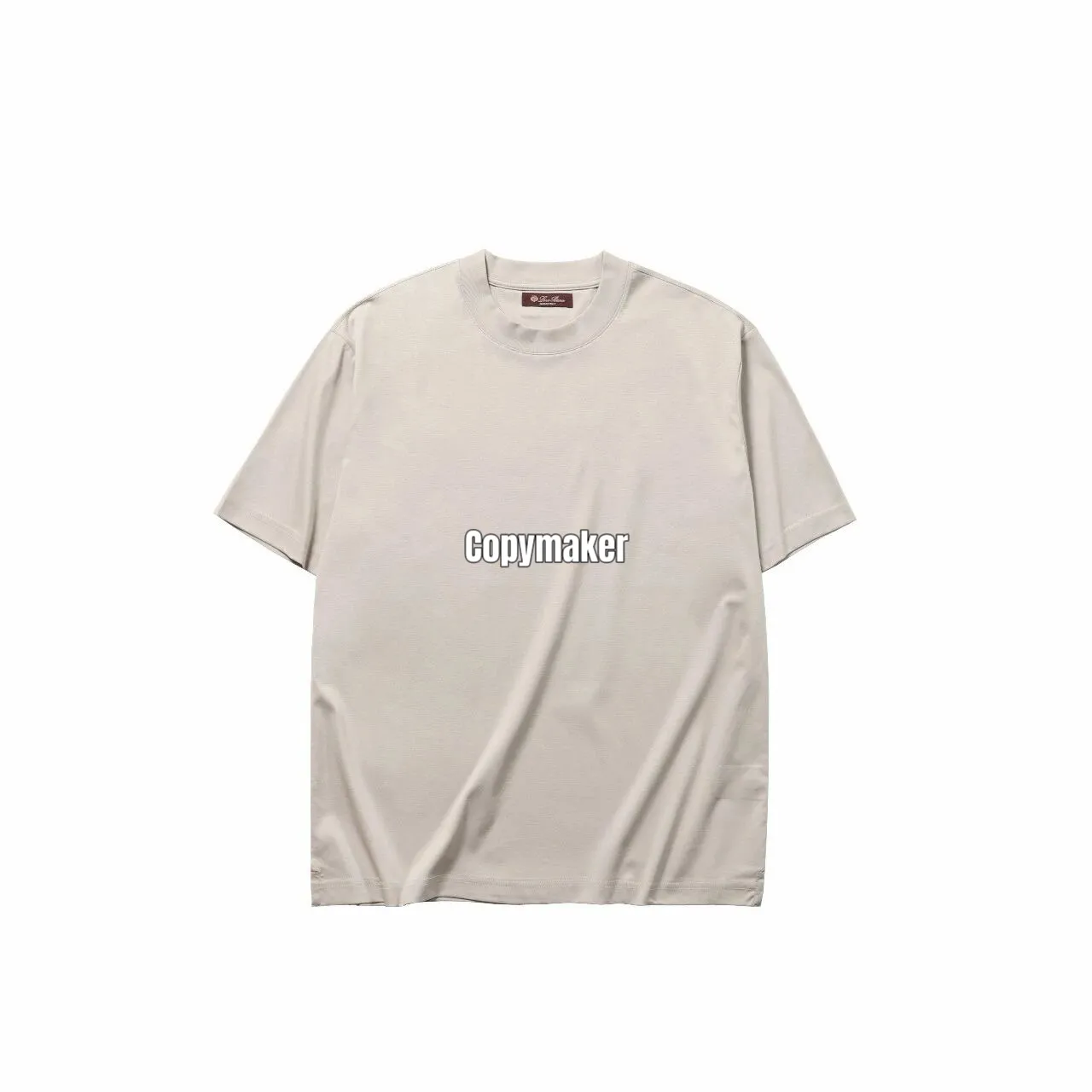 【預售】Loro Piana 後領刺繡 簡約素色 桑蠶絲涼感 短袖T恤 四色 高端品牌