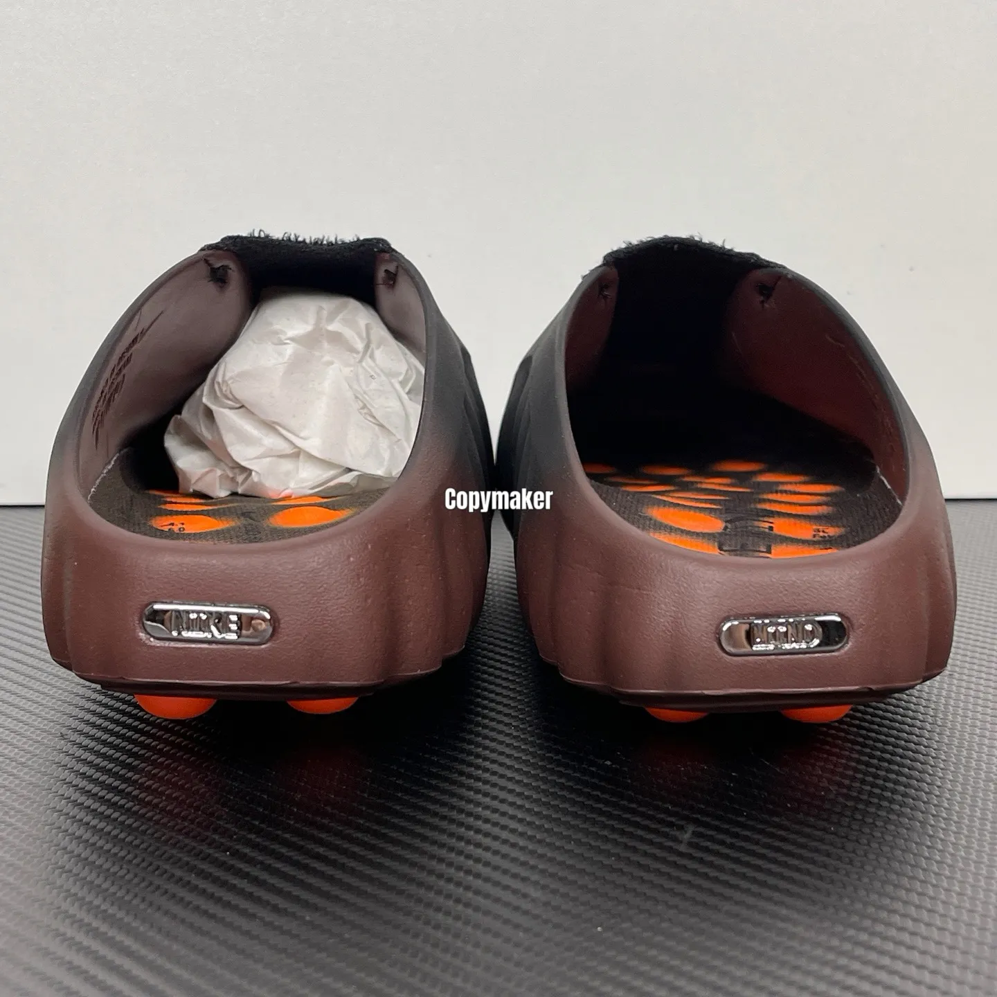 【618新品】 NK Mind 001 復古減震 包頭拖鞋懶人鞋休閒鞋運動鞋 米白/銅蝕棕橙