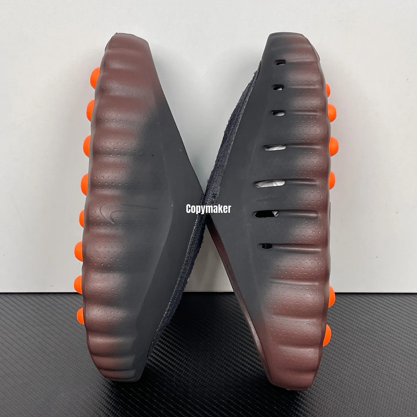 【618新品】 NK Mind 001 復古減震 包頭拖鞋懶人鞋休閒鞋運動鞋 米白/銅蝕棕橙
