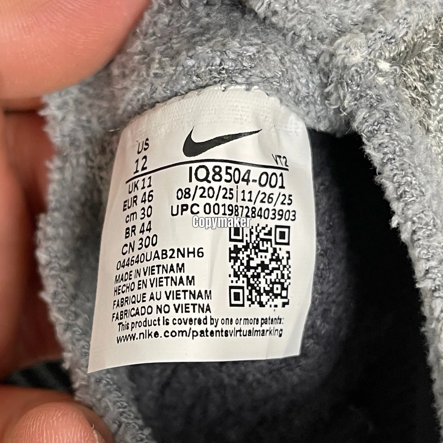 【預售】 NK x Fragment Design Mind 002 復古減震漸層 慢跑鞋休閒鞋運動鞋 黑色/灰色