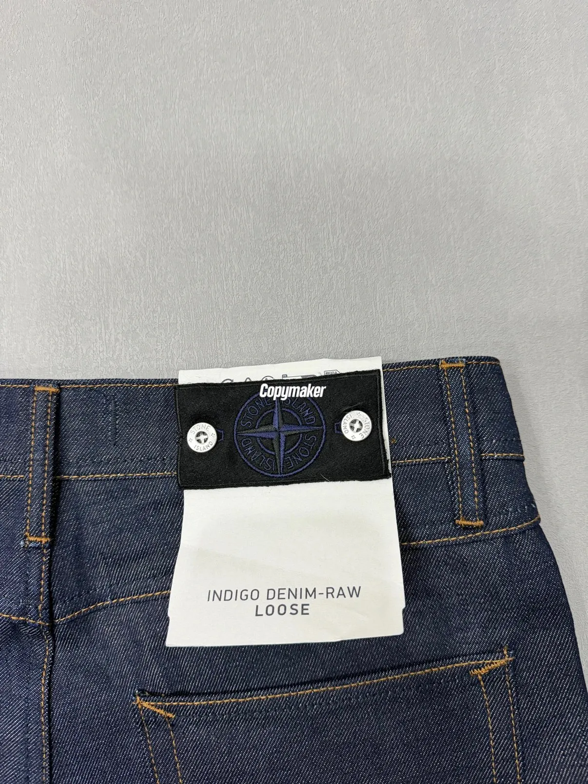 【預售】【過驗】STONE ISLAND 26SS 原漿原牛丹寧牛仔褲長褲工裝褲 直筒 原色