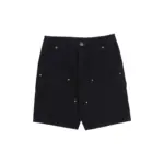 【618新品】Chrome Hearts Chino 克羅心 鍍銀五金後口袋拼皮十字架 牛仔短褲休閒褲