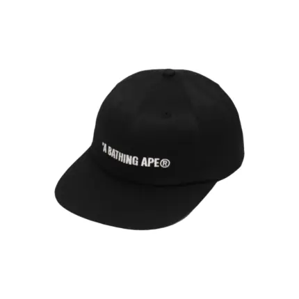 【預售】A bathing ape BAPE 26SS 猿人 鴨舌帽棒球帽老帽帽子 黑色