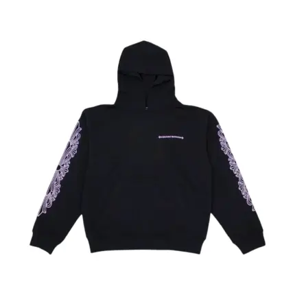 【預售】【雙11福利】Chrome Hearts 23FW 粉色十字花梵文字母 連帽衛衣帽衫帽T 克羅心