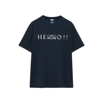 【預售】LOWE 26SS 春夏系列 胸口經典幾何logo 簡約 水洗短袖T恤