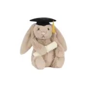 【618新品】【過驗】Jellycat 害羞系列 畢業兔 邦尼兔陪伴玩偶安撫玩偶娃娃 31cm