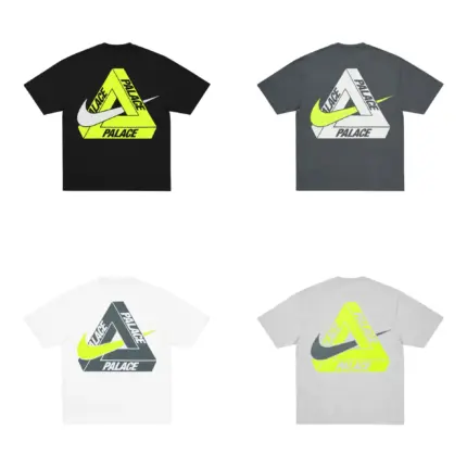 【預售】PALACE x NK 26SS 聯名 鉤子三角形重疊印花 後背大印花 短袖T恤 四色