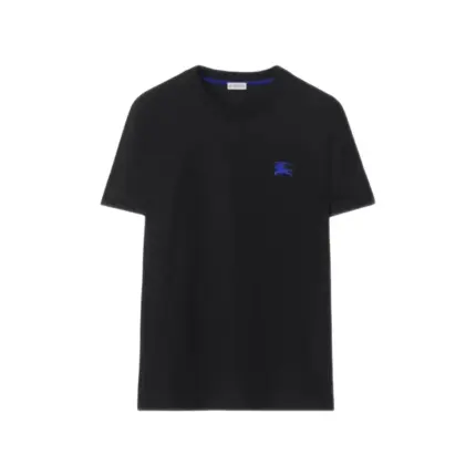 【618新品】【過驗】BR 26SS 戰馬刺繡印花騎士logo 簡約素色 短袖T恤 黑色