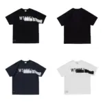 【預售】WTAPS SS26 隱藏款 正面斷字logo 重磅簡約素色短袖T恤 三色