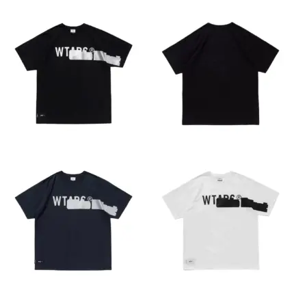 【預售】WTAPS SS26 隱藏款 正面斷字logo 重磅簡約素色短袖T恤 三色