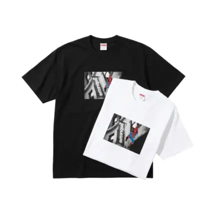 【預售】Sup SS26 WEEK1 Spider-Man Tee 蜘蛛人人物圖像短袖T恤 黑/白