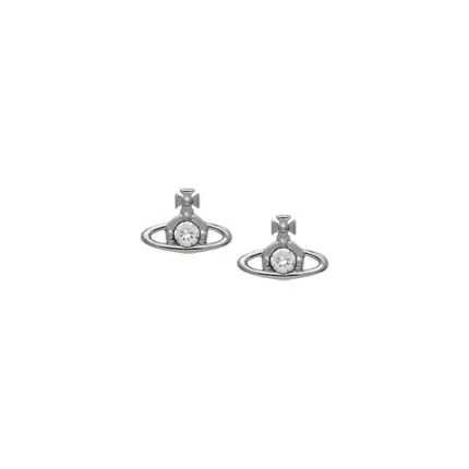 【現貨】【過驗】Viv1enne Westwood 土星星球 水鑽 耳環耳釘 西太后