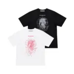 【預售】Alexander Wang 26SS eastern medicine tee 頭部穴道印花 水鑽字母 短袖T恤 黑/白