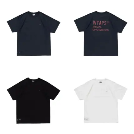 【預售】WTAPS SS26 隱藏款 正面小ogo 後背大logo 重磅簡約短袖T恤 三色