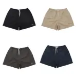 【預售】JJJJound 26SS Camper Short 素色簡約刺繡logo 尼龍透氣短褲五分褲休閒短褲 四色