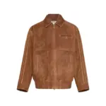 【預售】AD originals 26SS Leather Jacket 復古條紋 麂皮拉鍊夾克外套