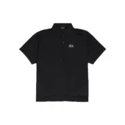 【618新品】【過驗】巴黎 BLC 26SS Loop Sport 單環循環刺繡logo Polo衫短袖T恤 黑色