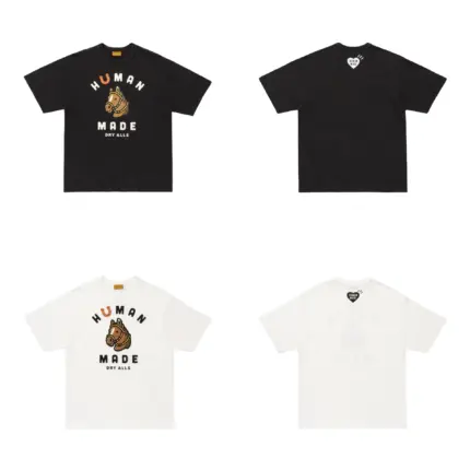 【預售】Human Made 26SS 馬年限定 生肖主題系列 馬頭印花 竹節棉 短袖T恤 黑/白