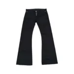 【618新品】【過驗】CHROME HEARTS Chino 克羅心 鍍銀五金皮標 微喇牛仔褲直筒褲長褲