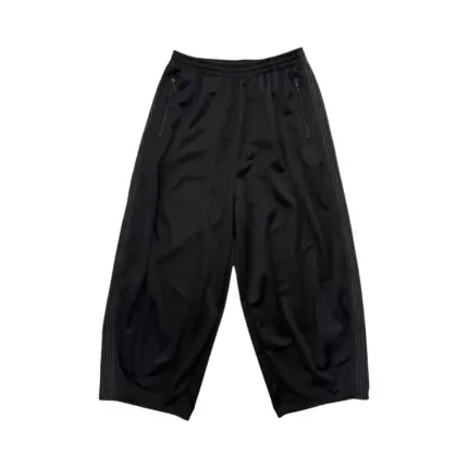 【預售】Needles 25SS Butterfly H.D. Track Pants 復古織帶 寬版燈籠褲胖胖褲休閒褲 黑灰