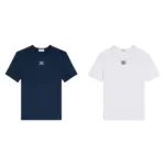 【預售】【女款】CELIN 26SS 凱旋門經典刺繡 logo 素色 短袖T恤 深藍/白色