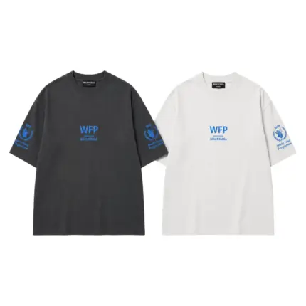 【618新品】【過驗】巴黎 BLC x WFP 26SS 世界糧食署 慈善限定 短袖T恤 兩色
