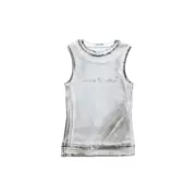 【618新品】Acne Studios 26SS 假兩件 水洗水墨視覺無袖背心內搭短袖