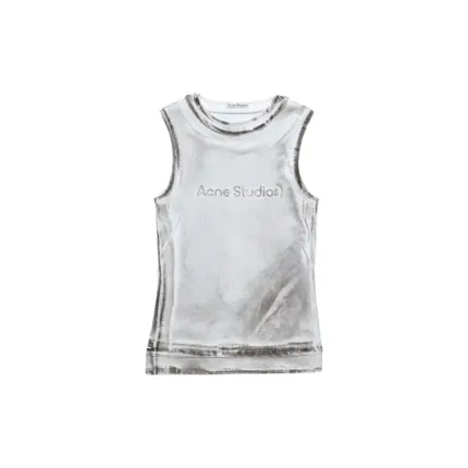 【618新品】Acne Studios 26SS 假兩件 水洗水墨視覺無袖背心內搭短袖