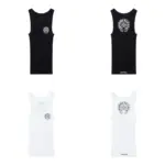 【現貨】Chrome Hearts 25FW 馬蹄梵文字母 純棉無袖背心內搭 CH 克羅心