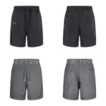 【預售】THUG CLUB 26SS Wrong Side Shorts 水洗重磅短褲棉褲運動褲休閒褲 水洗黑/灰