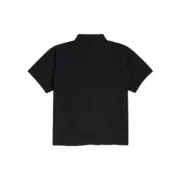 【618新品】【過驗】巴黎 BLC 26SS Loop Sport 單環循環刺繡logo Polo衫短袖T恤 黑色：圖片 2